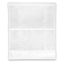 Store bateau tamisant lurex elfi Blanc