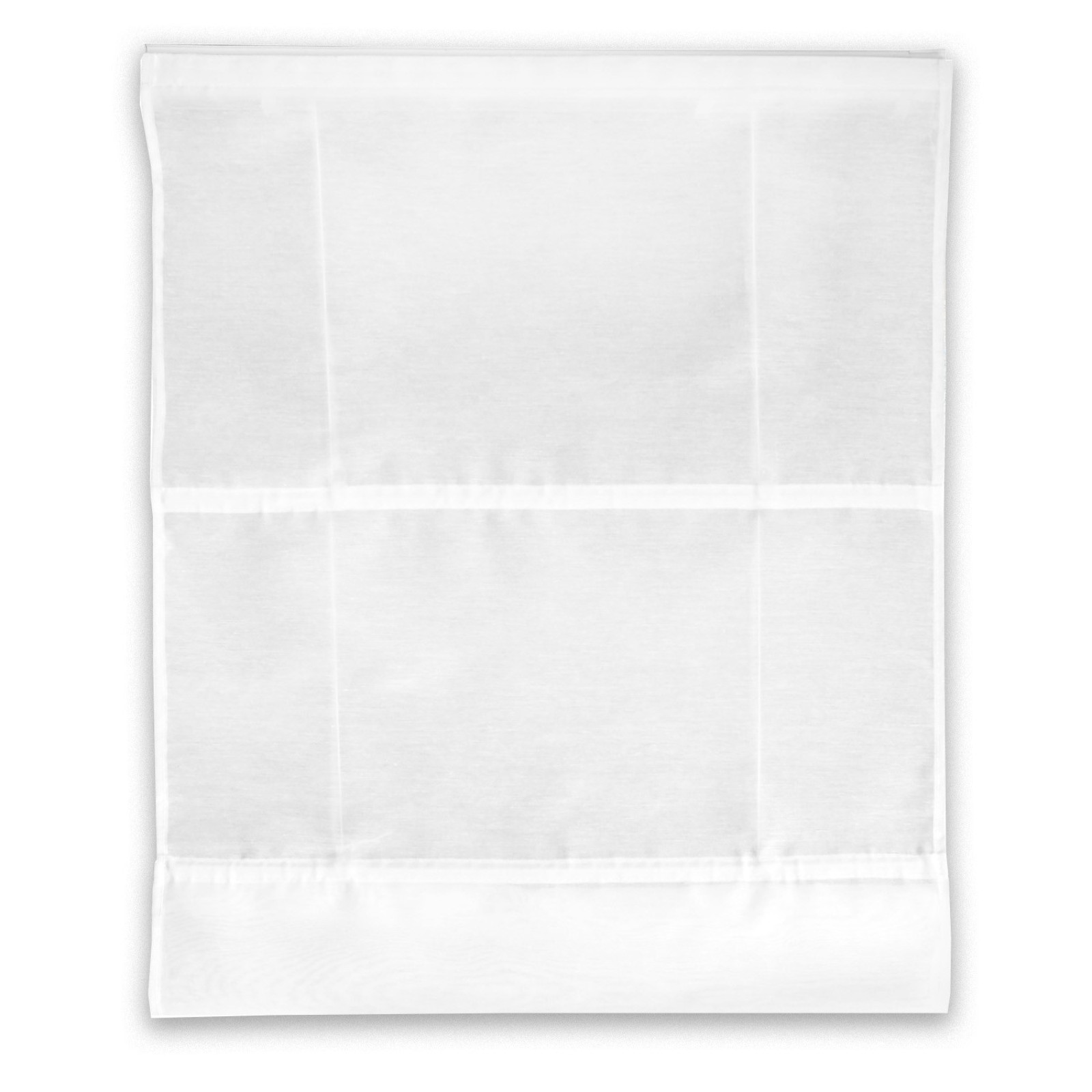 Store bateau tamisant lurex elfi Blanc
