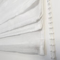 Store bateau tamisant lurex elfi Blanc