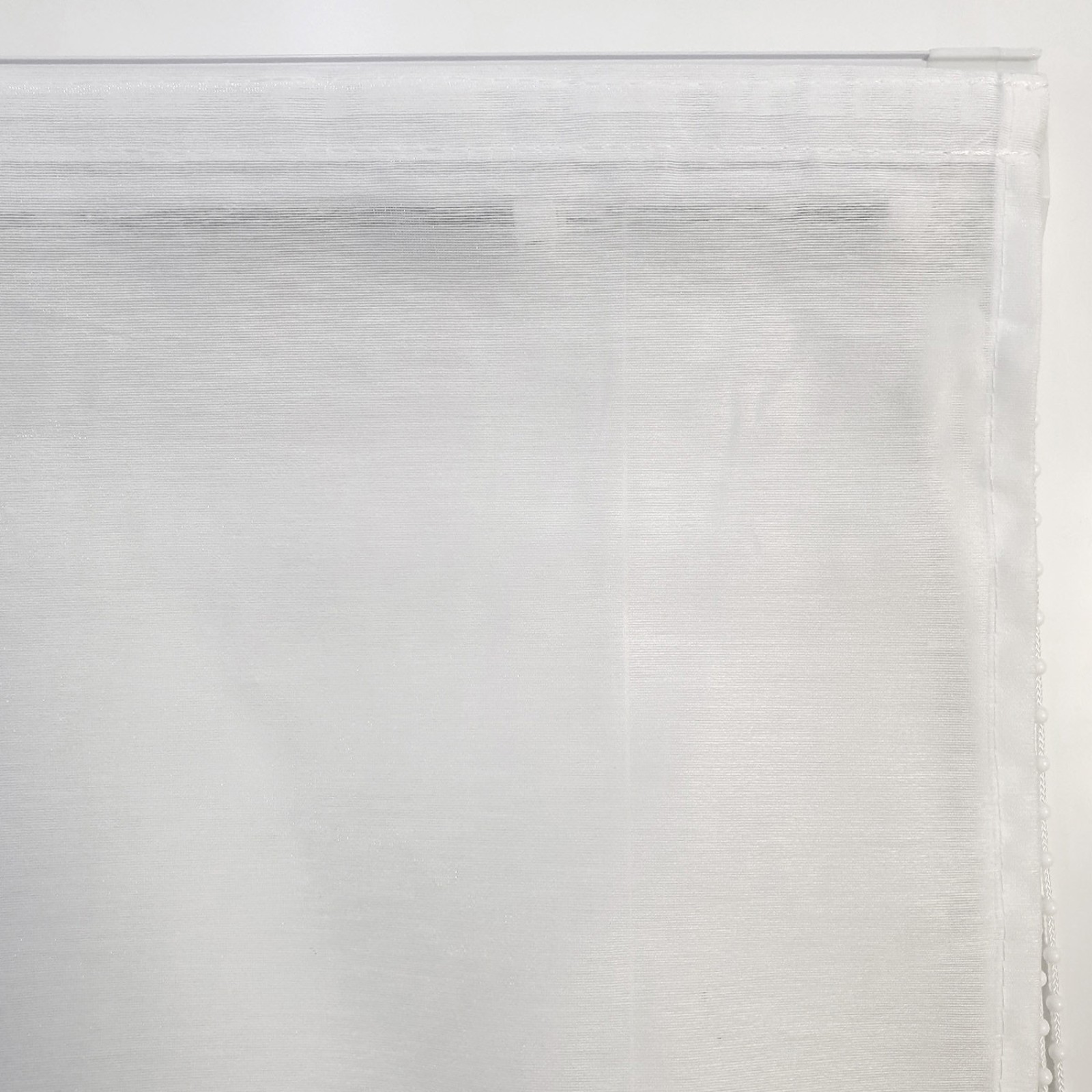 Store bateau tamisant lurex elfi Blanc