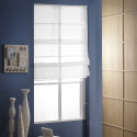 Store bateau voile Blanc perle
