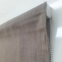 Store bateau tamisant chiné chambray Taupe