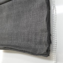 Store bateau tamisant chiné chambray Anthracite