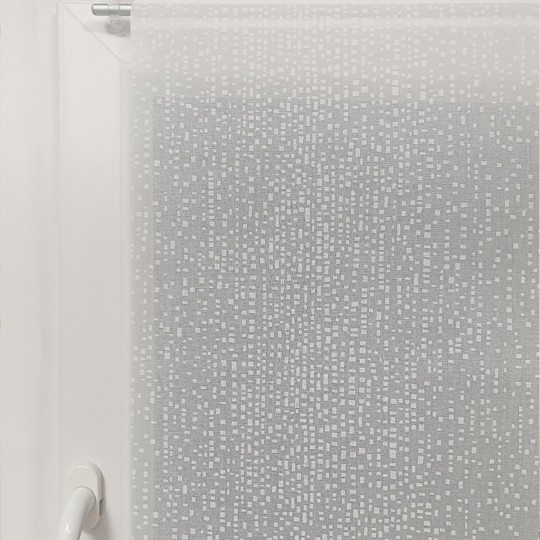 Vitrage tamisant motif Manhattan