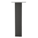 Lot de 9 lamelles verticales 127mm sans chainette basse pour store californien