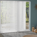 Lot de 5 lamelles verticales 89mm tissées pour store californien