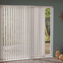 Lot de 5 lamelles verticales 89mm unies pour store californien