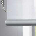 Store enrouleur voile tissu mesh - gamme Must - Blanc perle