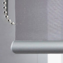 Store enrouleur voile tissu mesh - gamme Must - Gris souris