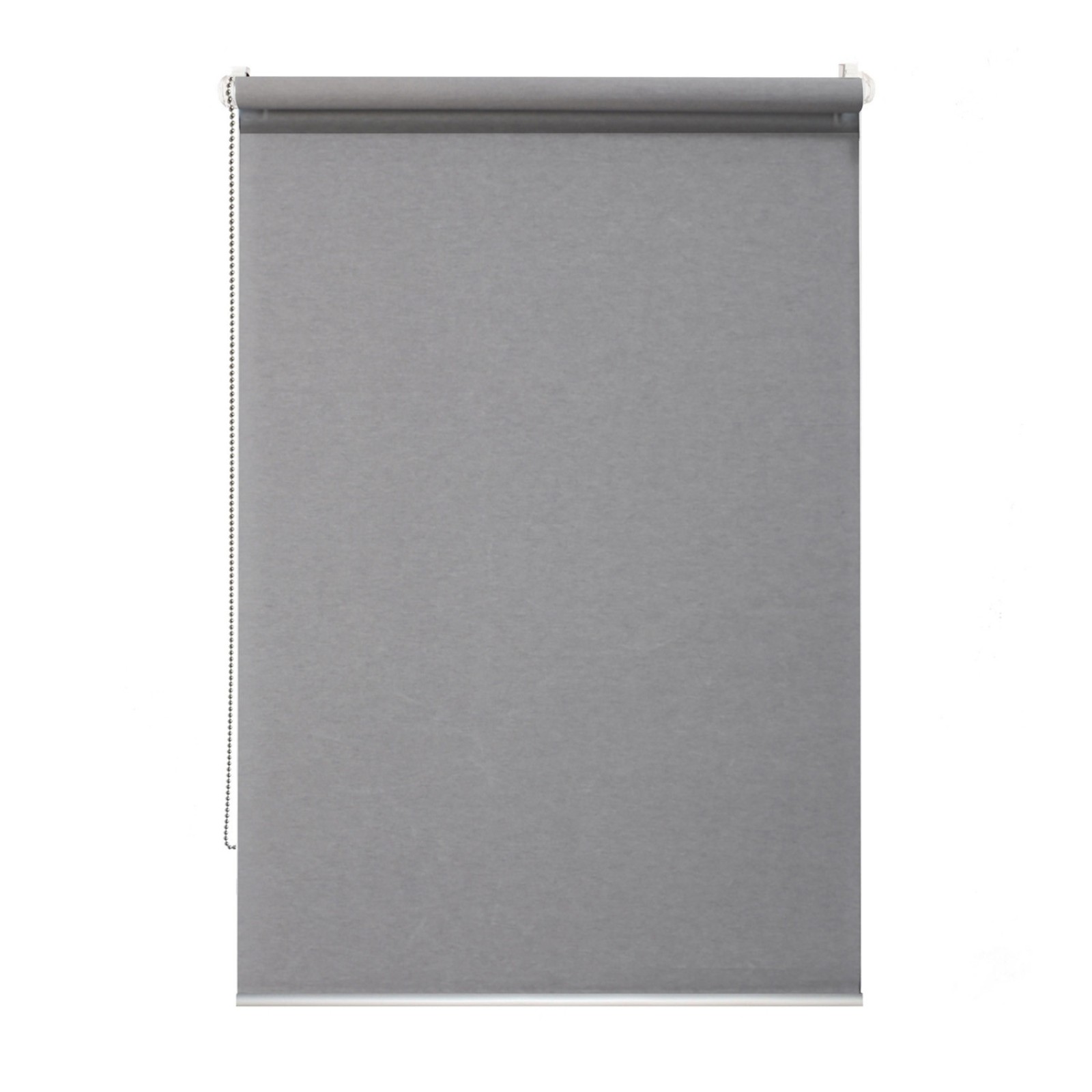 Store enrouleur voile mesh sans percer - gamme Must - Gris souris