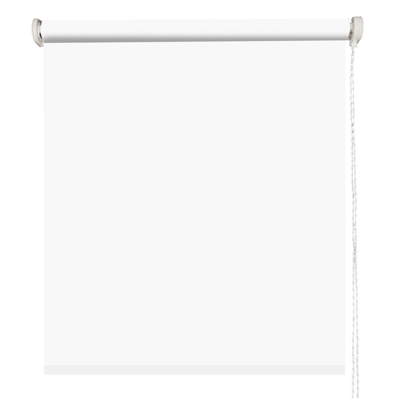 Store enrouleur occultant uni h250cm - Blanc