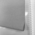 Store enrouleur occultant tissu double face - Gris