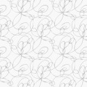 Store enrouleur tamisant motif zigzag gamme Must - Blanc