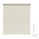 Store enrouleur tamisant thermique E-roll motorisé - Beige