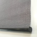 Store enrouleur tamisant chevron noir gamme Must