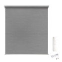 Store enrouleur voile E-roll motorisé - Gris