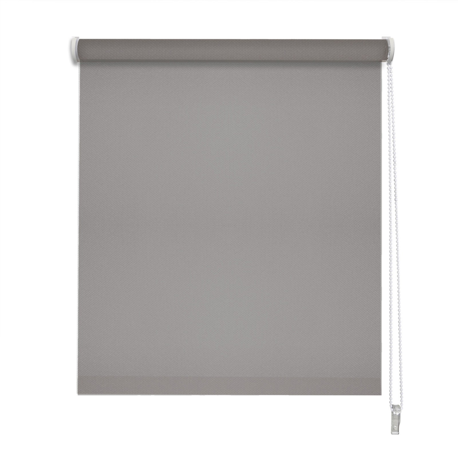 Store enrouleur occultant thermique revers alu h190cm - Gris