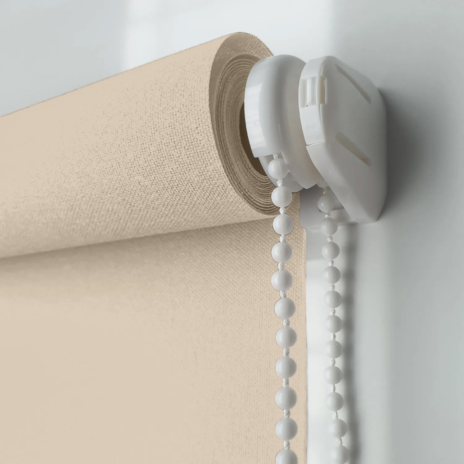Store enrouleur tamisant sans percer - Beige