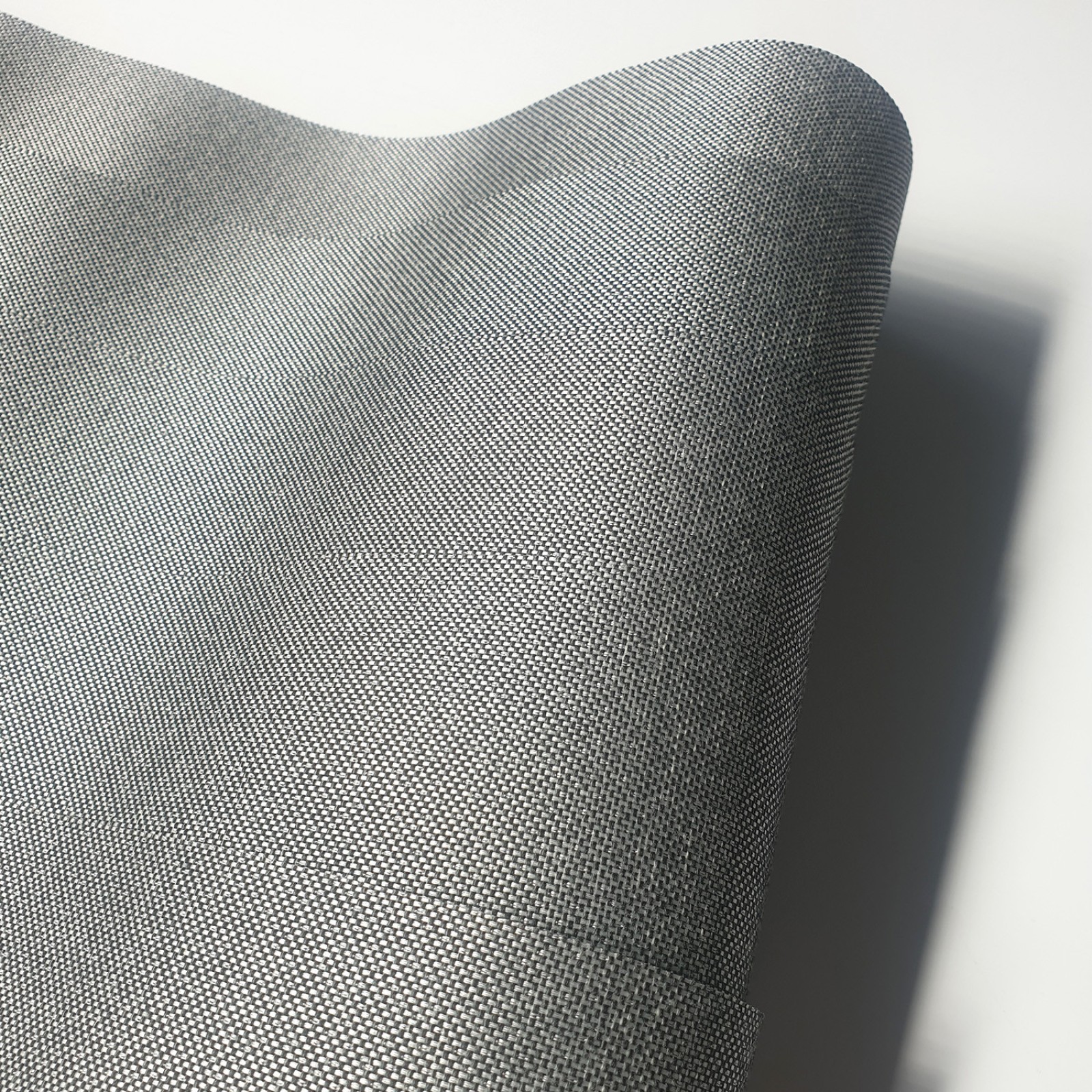 Lot de 5 lamelles verticales 89mm ancona pour store californien - Gris foncé