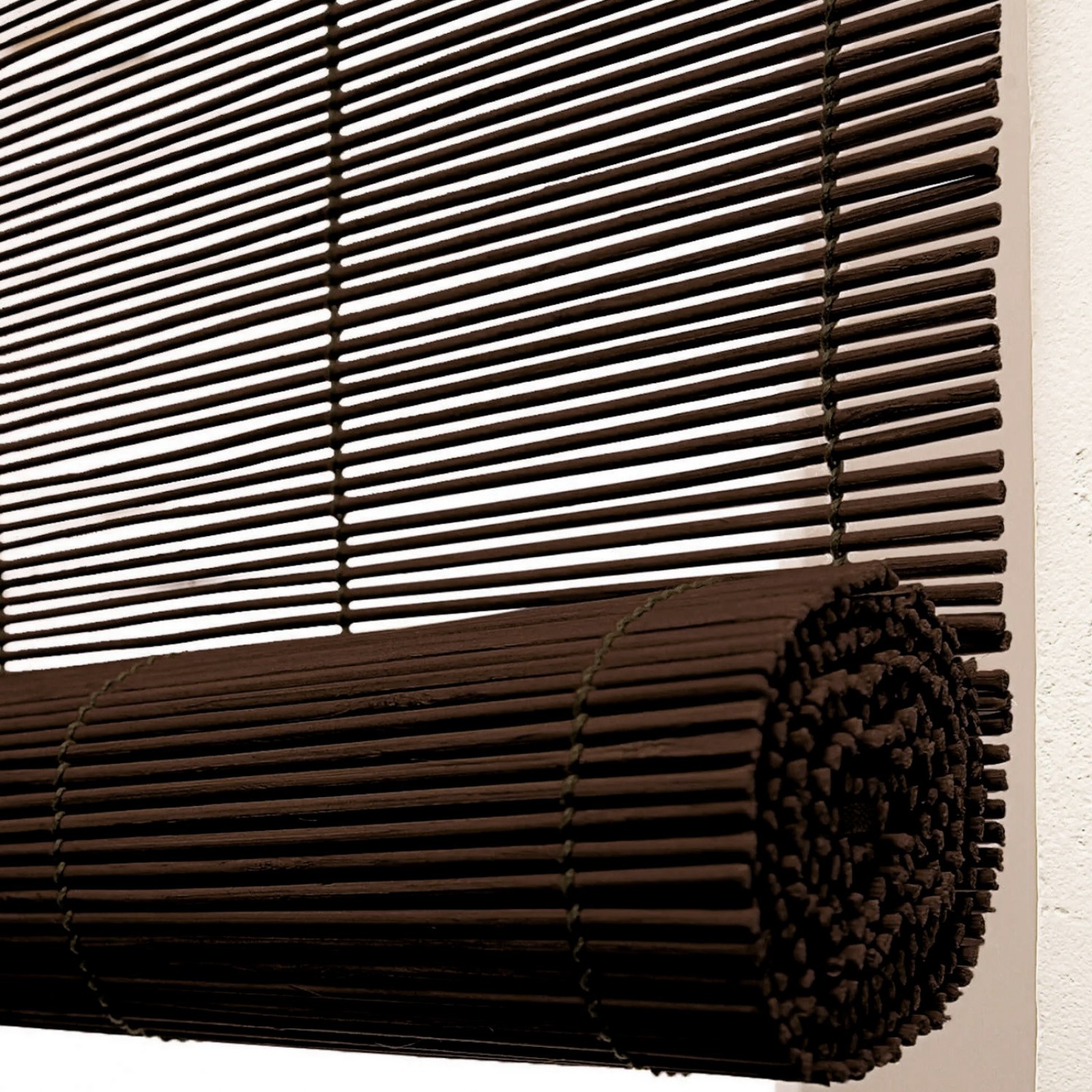 Roll'up bambou fins rondins pour intérieur et extérieur