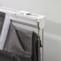 Store Bateau Tamisant Uni Luxe Gris