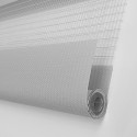 Lot de 2 stores jour nuit avec rail sans perçage h250cm