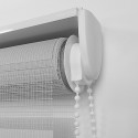 Lot de 2 stores jour nuit avec rail sans perçage h250cm
