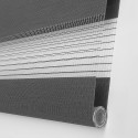 Lot de 2 stores jour nuit avec rail sans perçage h250cm