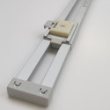 Rail aluminium Extensible pour Panneaux japonais 50 cm |madéco.fr