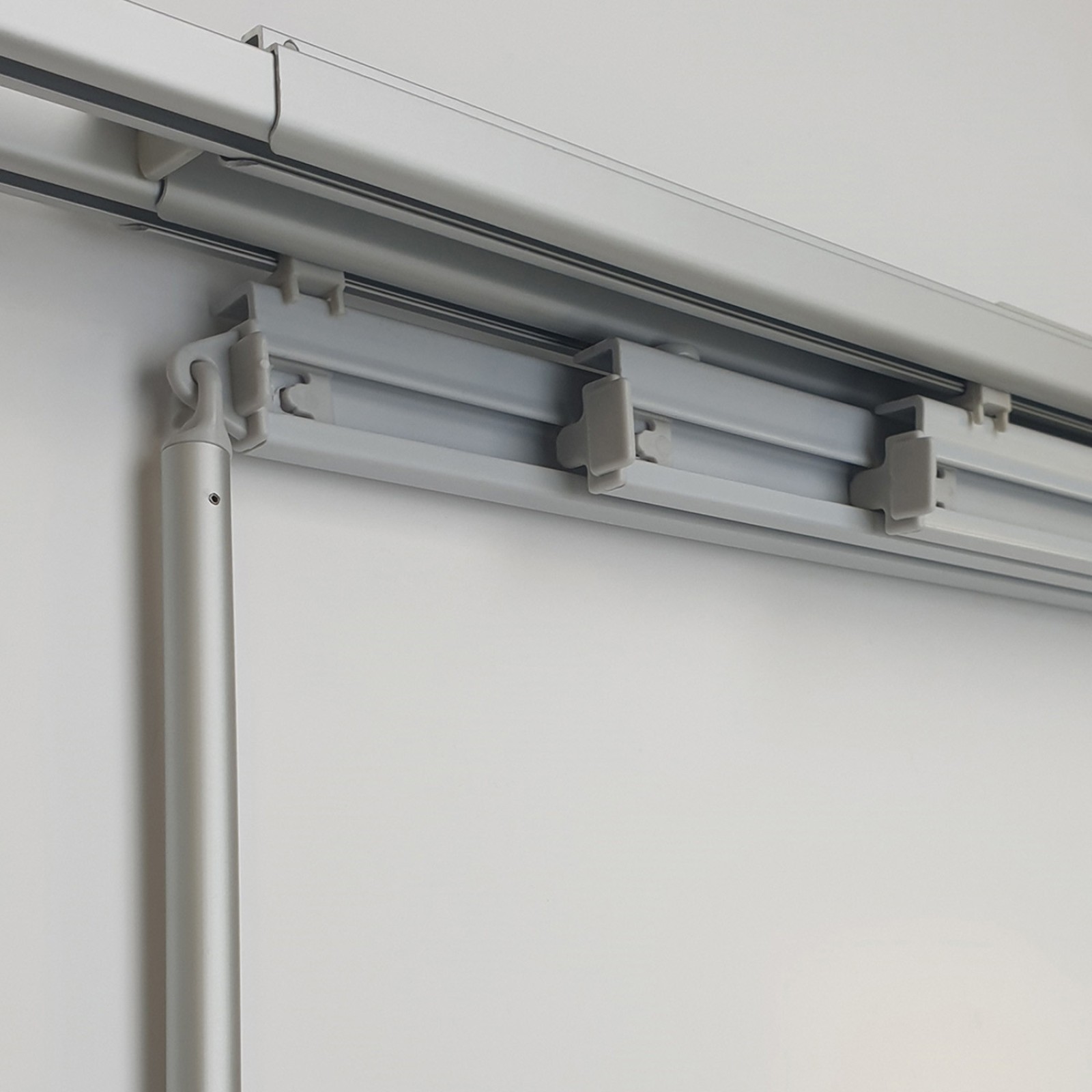 Rail aluminium Extensible pour Panneaux japonais 50 cm |madéco.fr