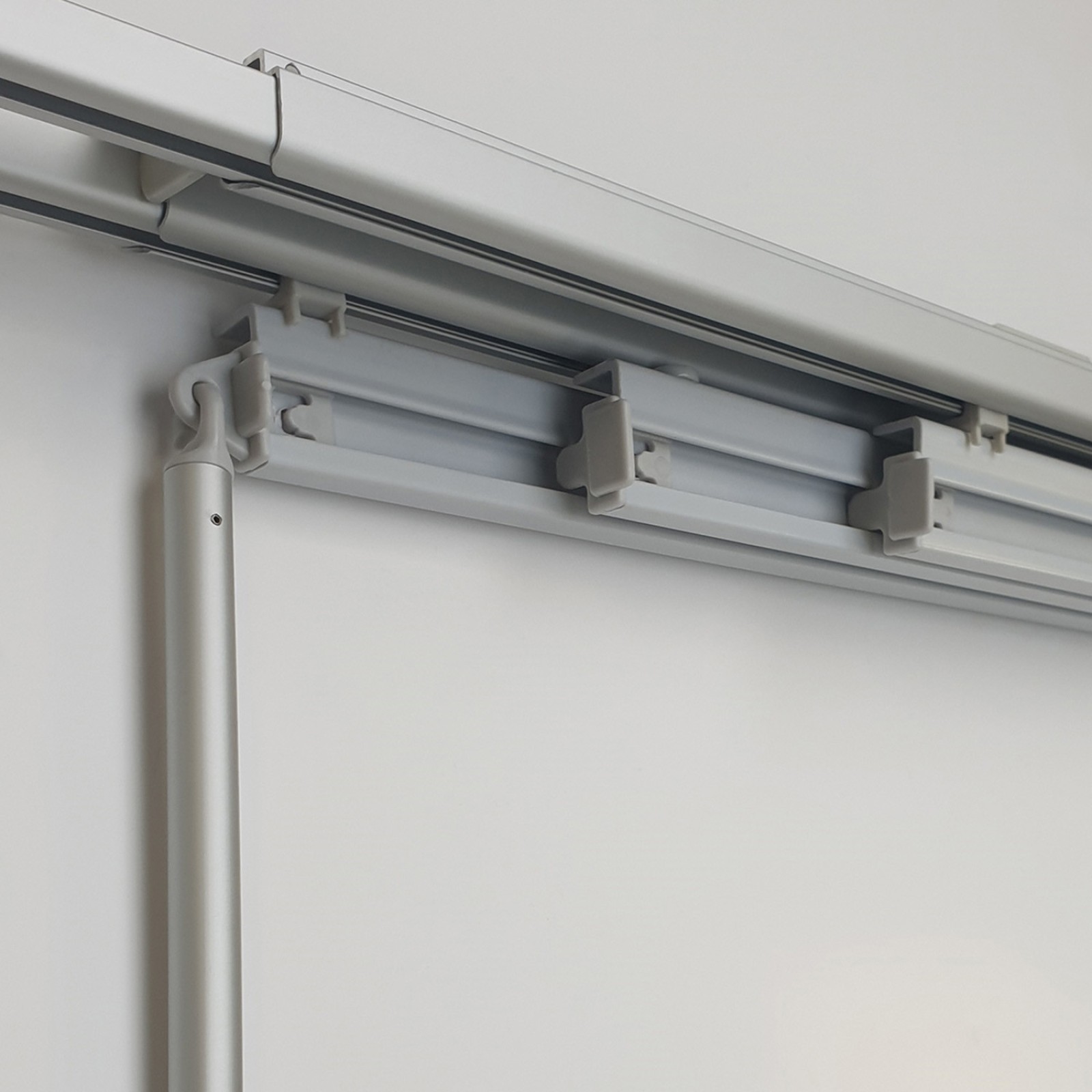 Rail aluminium Extensible pour Panneaux japonais 50 cm |madéco.fr