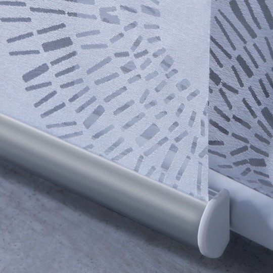 Barre de lestage 50cm à clipser pour panneau japonais | madéco.fr