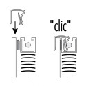 Fixations à serrer pour fenêtre PVC V5 Store vénitien | madéco.fr
