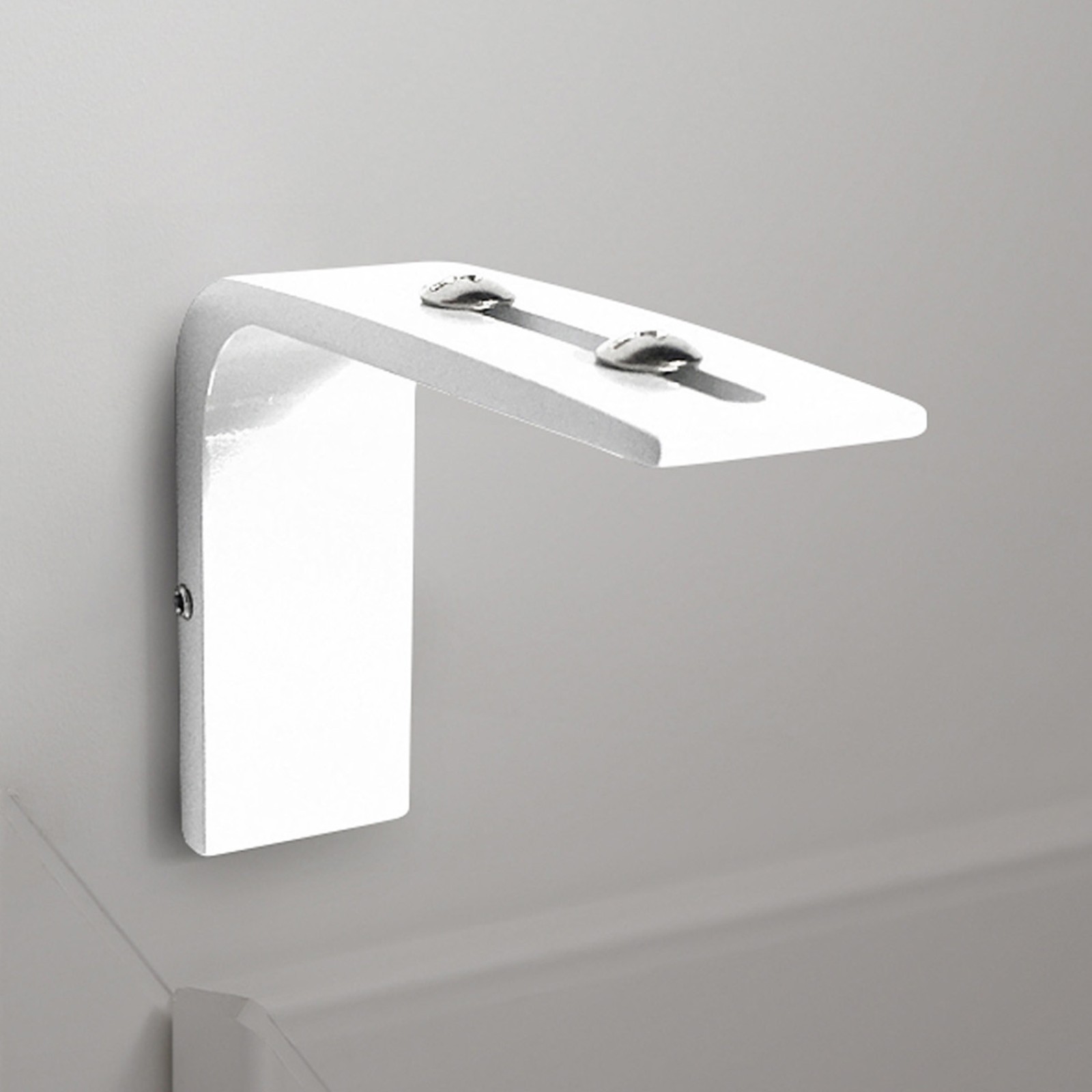Equerre murale design blanche pour fixer votre store