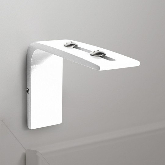 Equerre murale design blanche pour fixer votre store