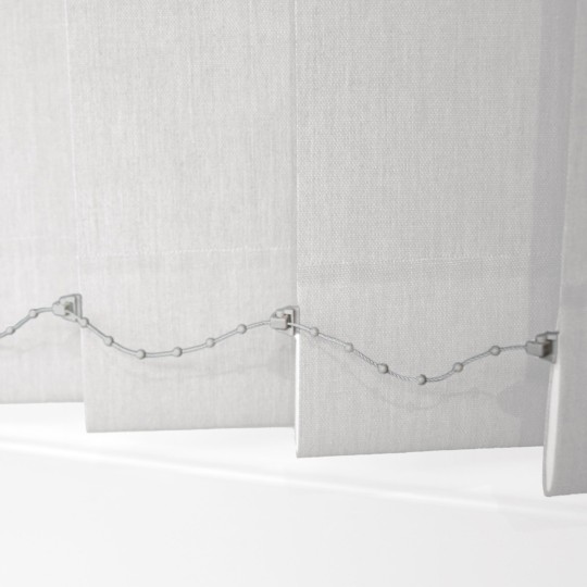 Chaînette de store à lames verticales orientables | madeco.fr