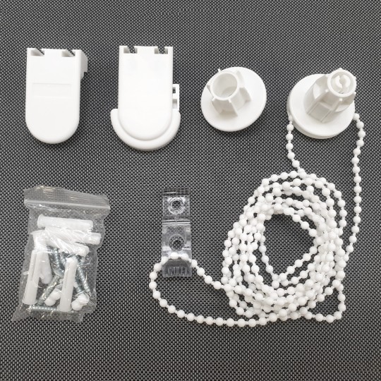 Mécanisme blanc pour Store enrouleur tube Ø25mm | madéco.fr
