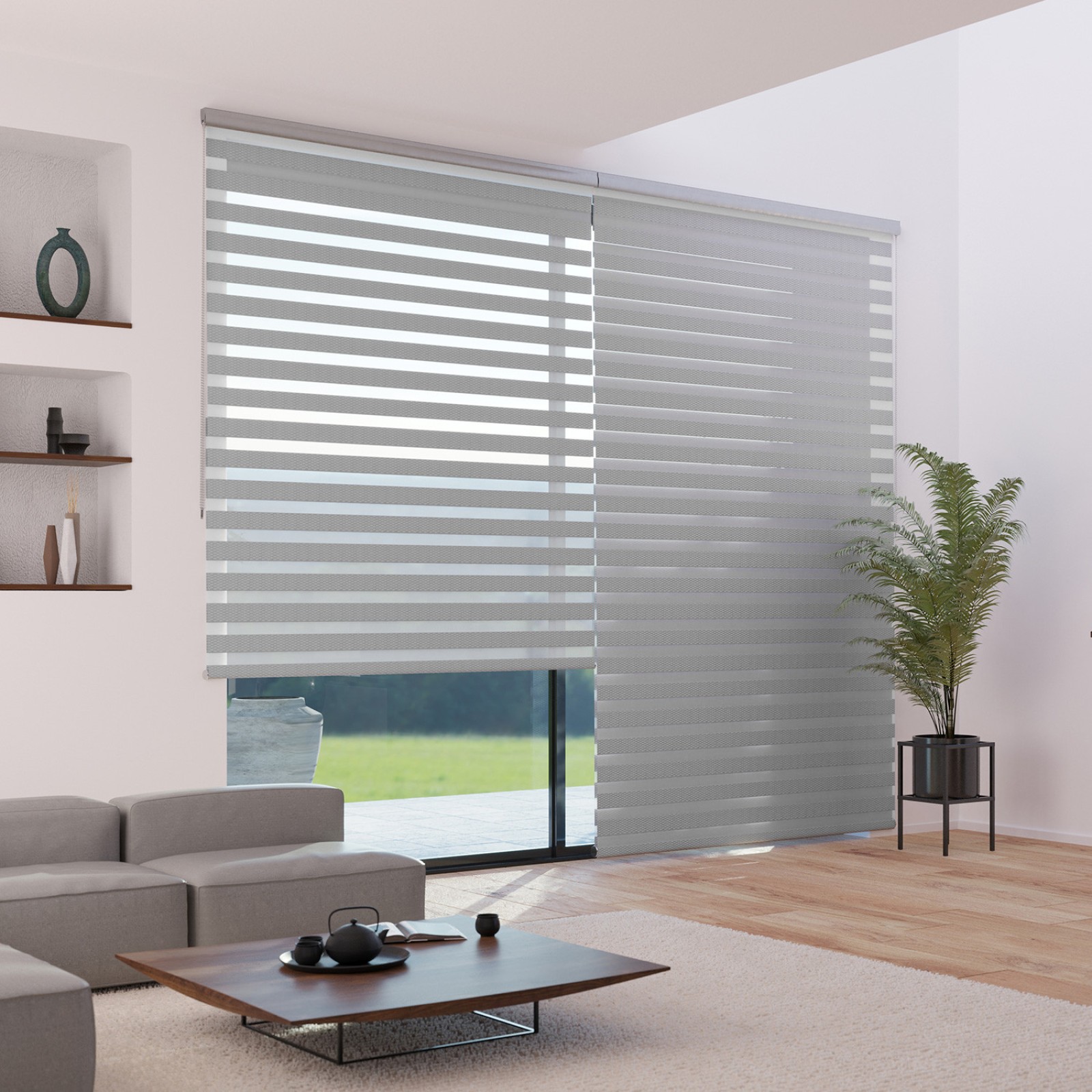 Store Jour Nuit tissu Jacquard haut de gamme | Madécostore