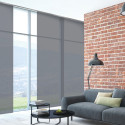 Panneaux japonais uni tout inclus avec rail H250cm | madeco.fr