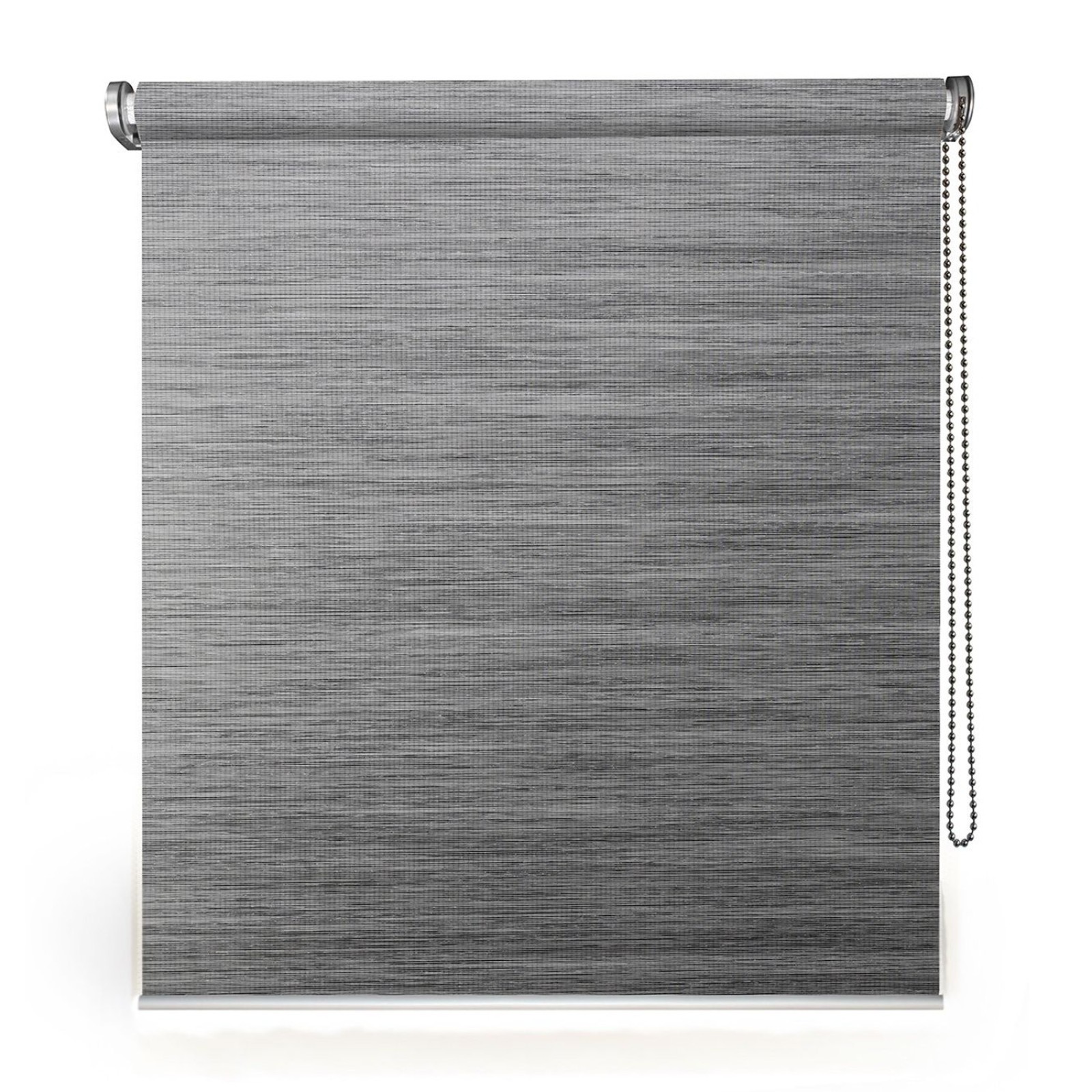 Pack store enrouleur motorisé tamisant gris chiné gamme must