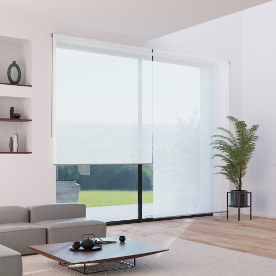 Store enrouleur voile tissu mesh - gamme Must