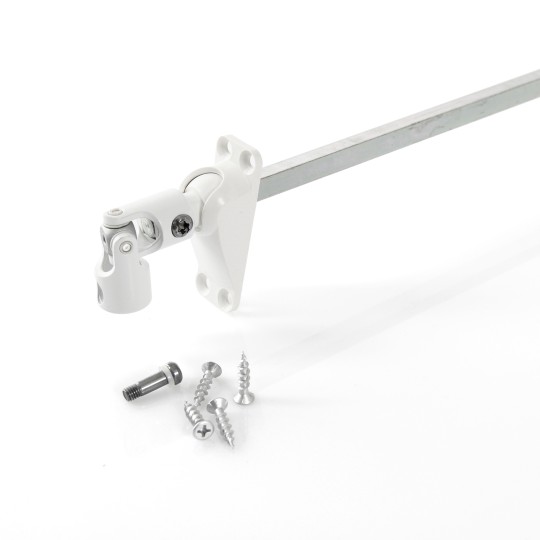 Sortie de caisson pour tringle ronde diamètre 12mm de volet roulant