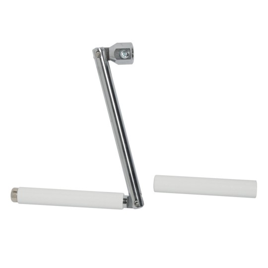 Manivelle acier sans tige hexagonale diamètre 10mm pour volet roulant