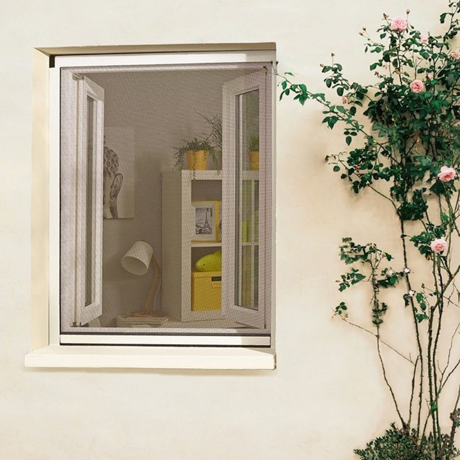 Moustiquaire enroulable en PVC pour fenêtre