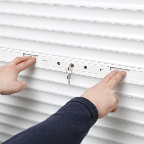 Volet roulant aluminium recoupable à tirage direct