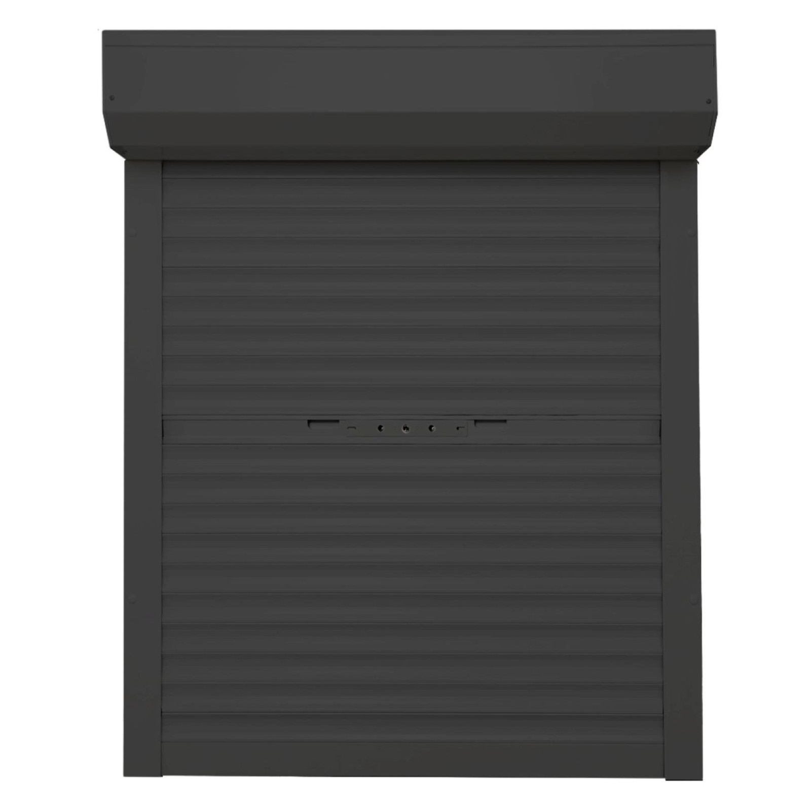 Volet roulant aluminium recoupable à tirage direct