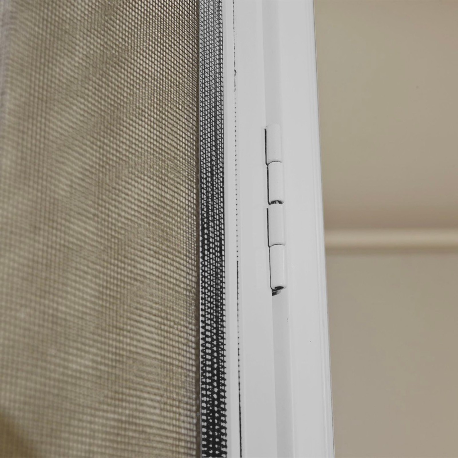 Moustiquaire porte battante aluminium pour porte - recoupable