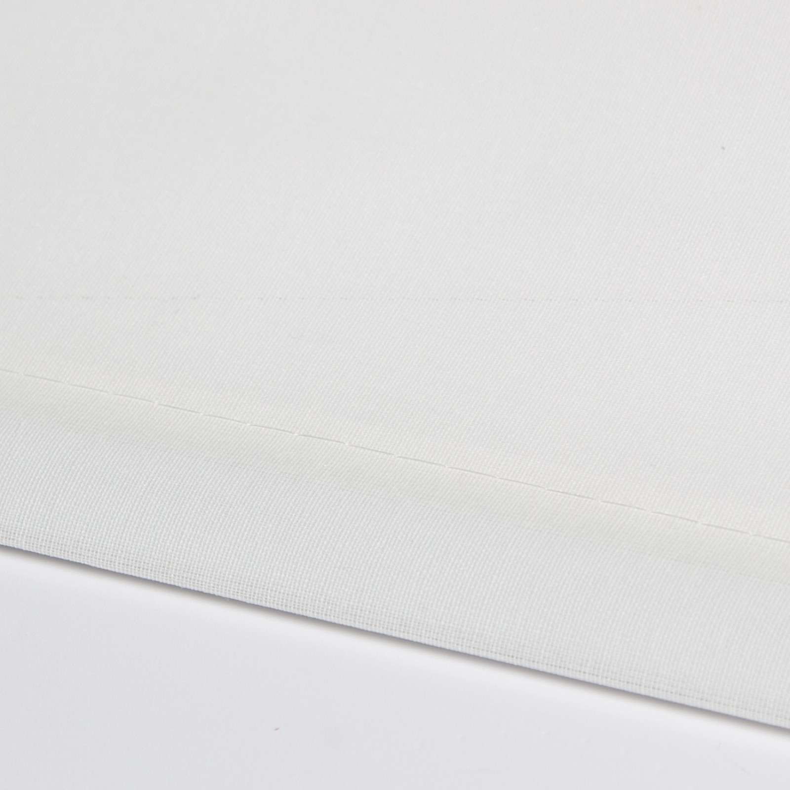 Store enrouleur tamisant transparent uni blanc - Essentiel