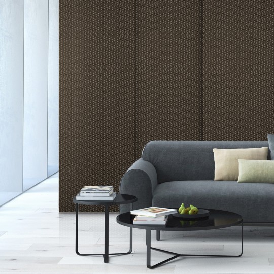 Panneau japonais tamisant gold jacquard 50cm