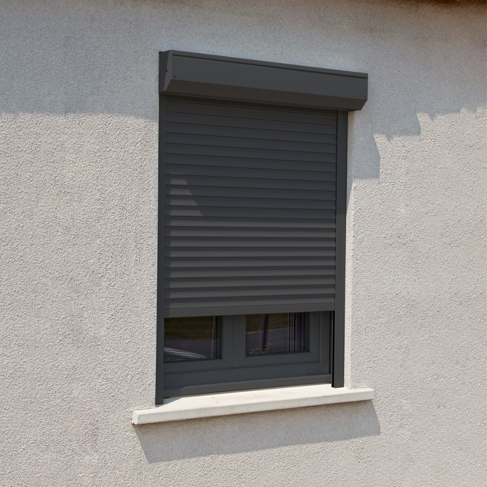 Volet alu gris anthracite Protecta
